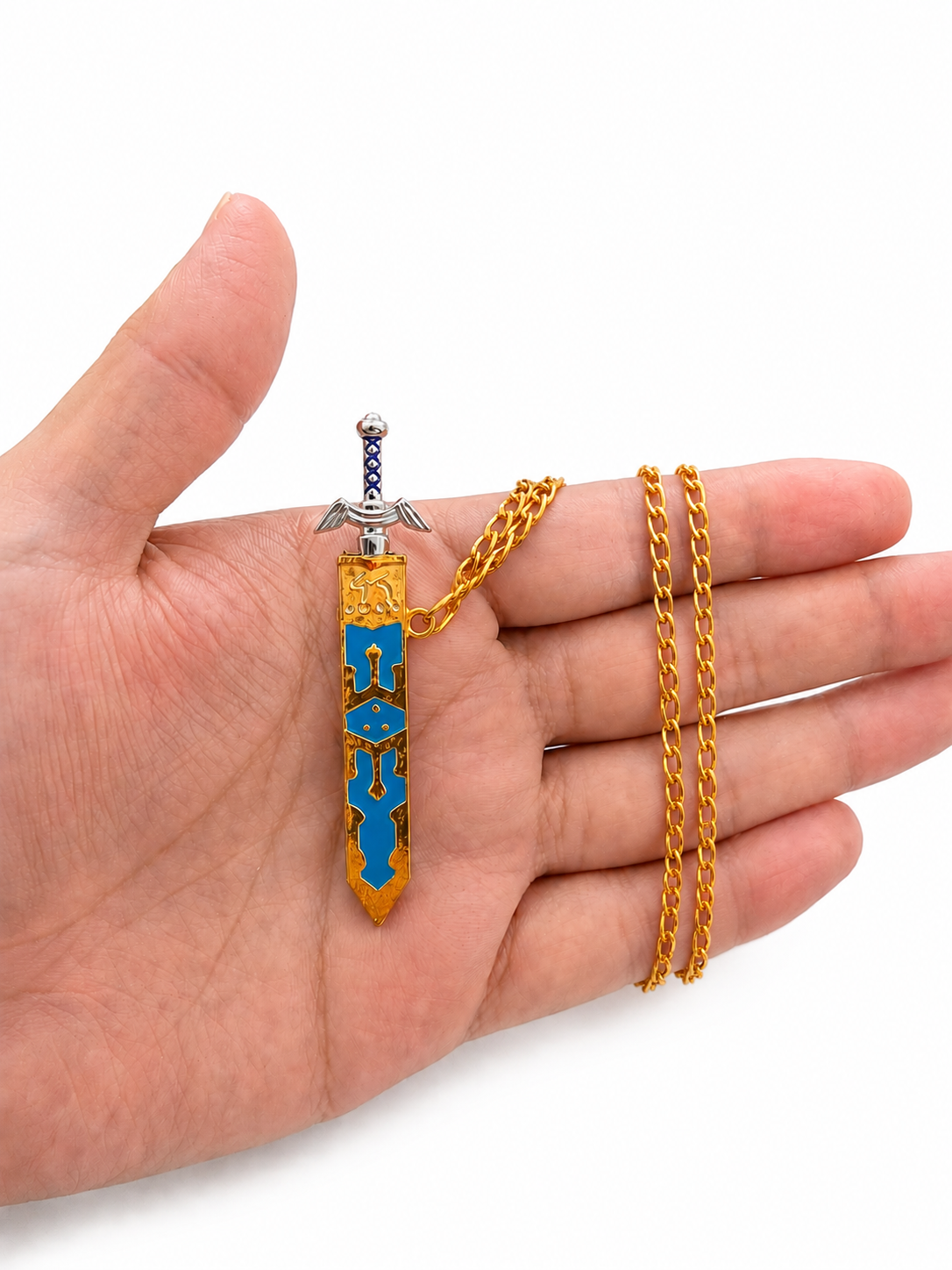 Hero Chain Removable Sword Pendant